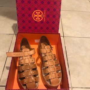 Fisherman Flatform/espadrille Vachetta leather